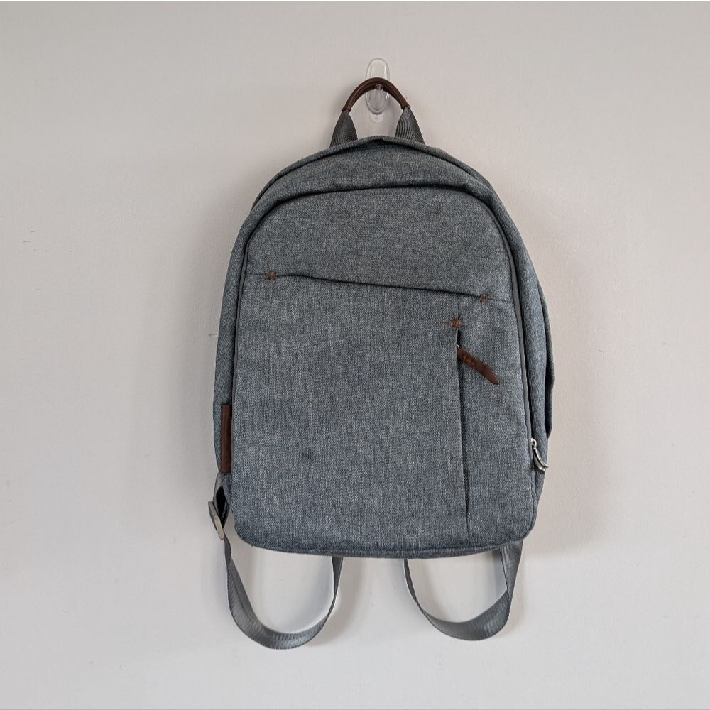 UPPAbaby Changing Backpack Diaper Bag Grey Stroller Straps